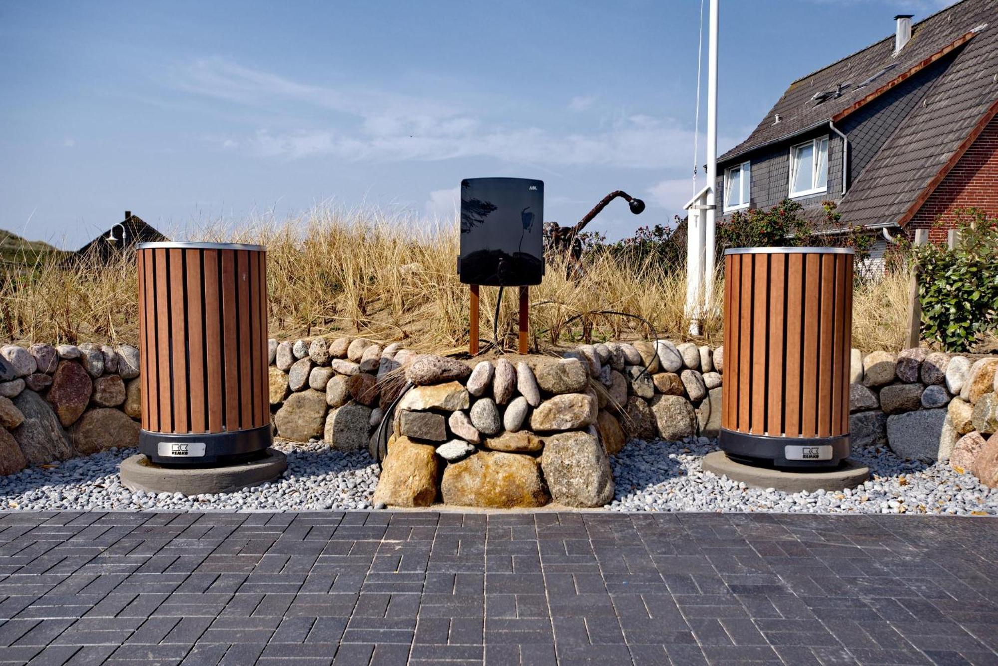Neu! Ferienhaus Litj Horsa Hoog - Luxus, Lage, Leichtigkeit Mit Wellenrauschen In Wenningstedt Sylt Esterno foto